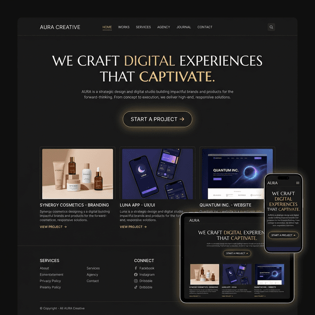 Portfolio Agence Digitale