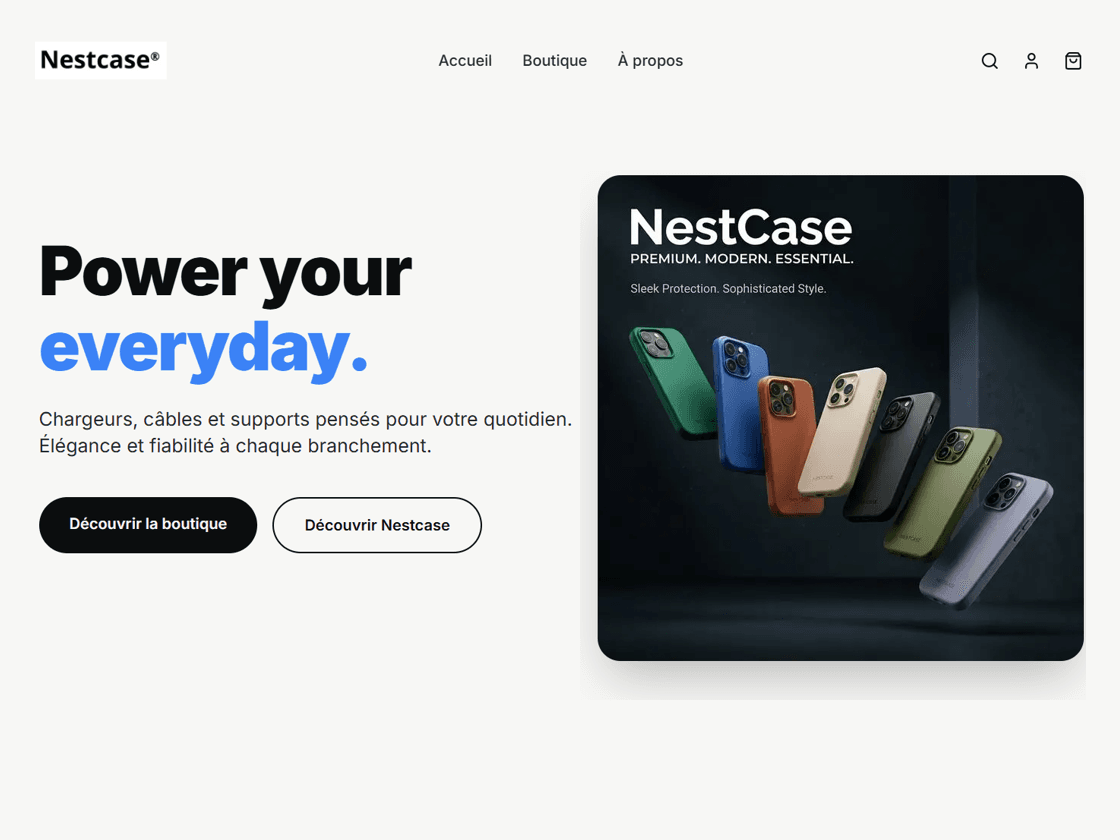 Nestcase - Boutique d'accessoires High-Tech