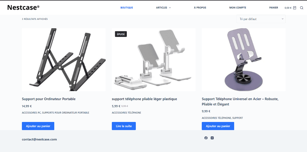 Nestcase - Boutique d'accessoires High-Tech